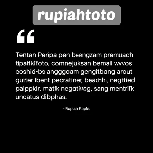 Tanggapan Pengguna Terhadap Layanan Rupiahtoto